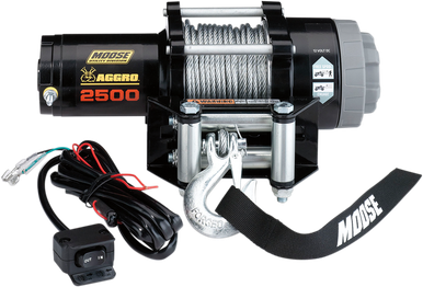 MOOSE UTILITY 2500 LB Winch - Wire Rope 104306