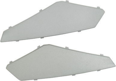 PowerMadd Star Series Handguard Vent Cover Silver 34272