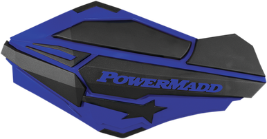 PowerMadd Sentinel Handguards Blue/Black 34404