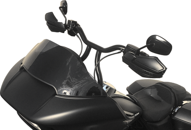 PowerMadd Matte Black Star Series Handguards for Harley-Davidson Touring Models 34233