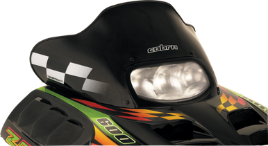 POWERMADD Cobra 13" Windshield Black Arctic Cat ZR 2000 12620