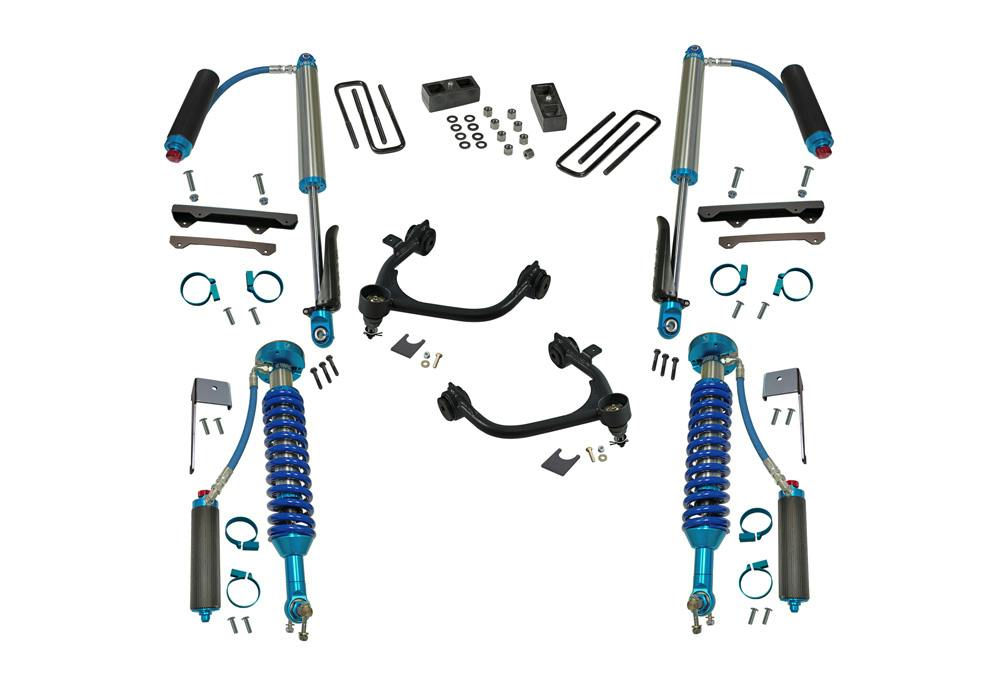 Superlift 3900KG 3" Lift Kit - 19 (New Body)-24 Silv/Sierra1500 2/4WD w/KngShk(exc Trailboss/AT4)
