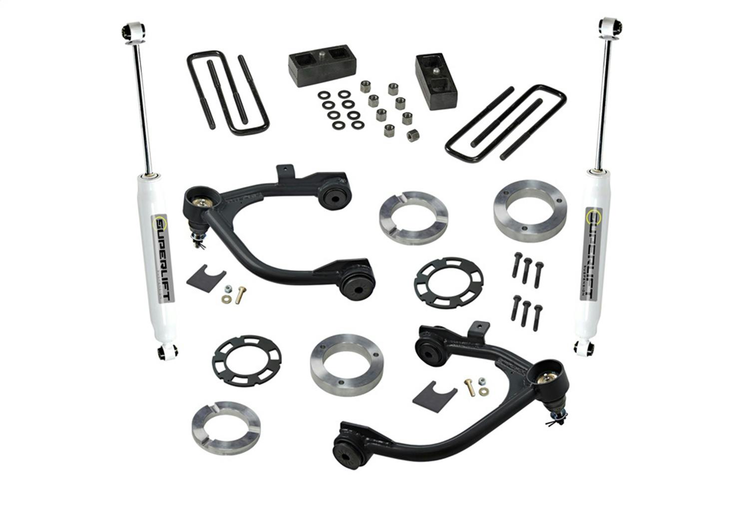Superlift 3900 3" Lift Kit - 19 (New Body)-24 Silv/Sierra1500 2/4WD w/SLShk (exc Trailboss/AT4)