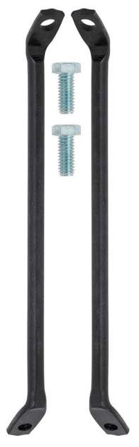 1968-72 Chevy II, Nova, 1971-72 Ventura, Lower Front Fender Extension Braces, Pair