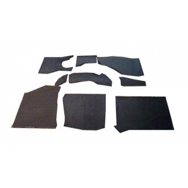Floor Insulation Kit, KoolMat, 9 Pieces, Mustang, 1964-1966