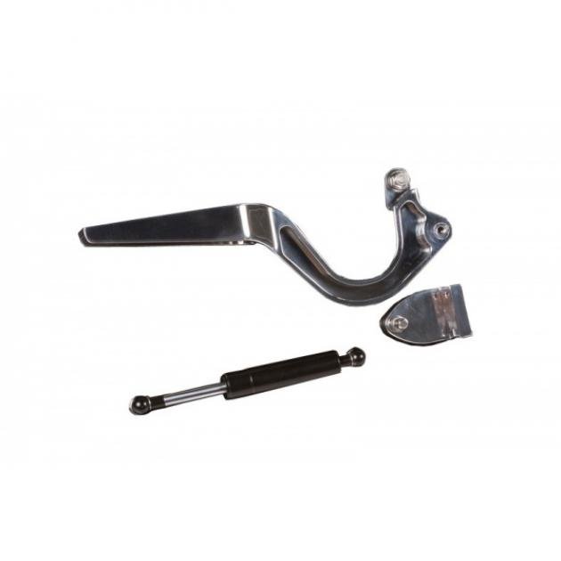 Mustang Billet Aluminum Trunk Hinges, Eddie Motorsports, 1964-1966