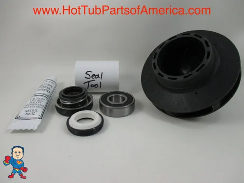 3HP Pump Impeller Bearing Seal Kit for Intertek LX 56 Frame WUA300 LP300 WP300