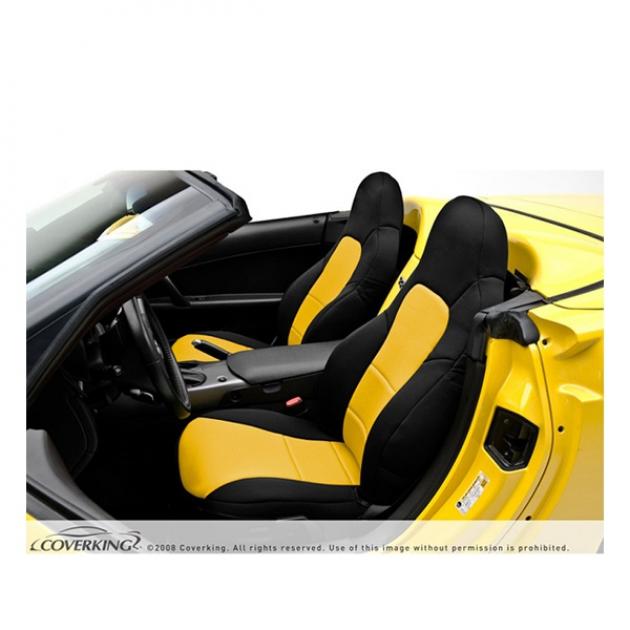 Corvette Coverking Genuine CR-Grade Neoprene Seat Cover, Without Power Passenger Seat, Hardtop 1999-2000