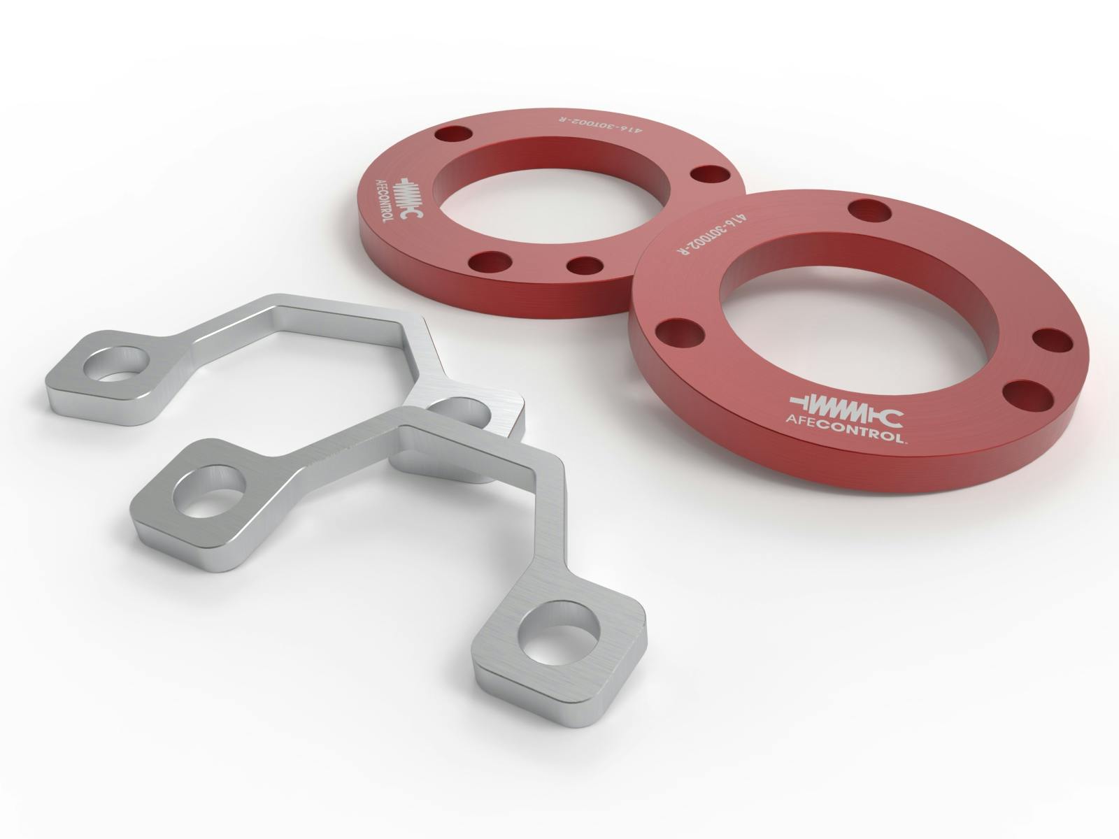 AFE 416-30T002-R aFe CONTROL 1.25 IN Leveling Kit Red