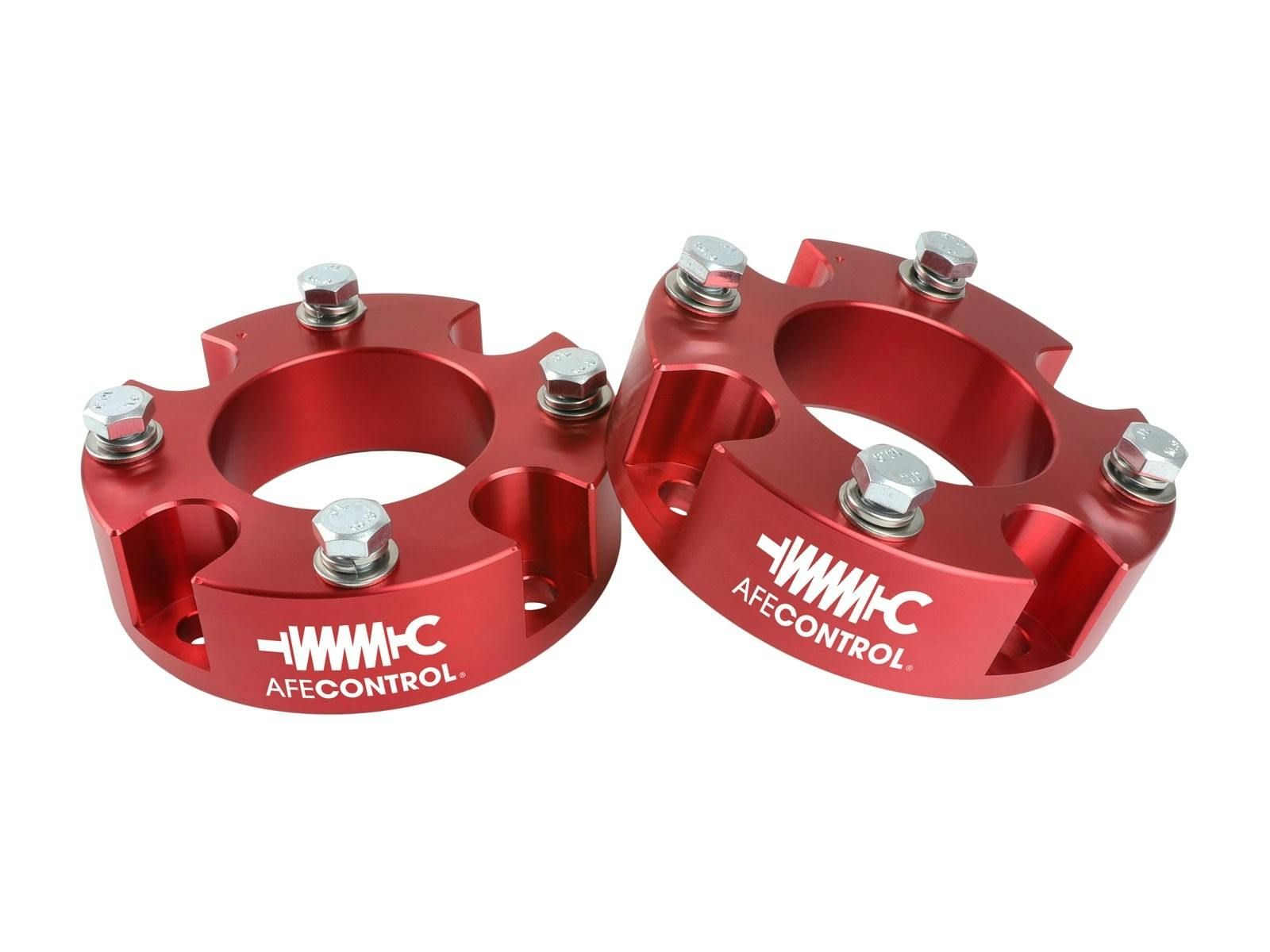 AFE 416-72T005-R aFe CONTROL 1.875 IN Leveling Kit Red