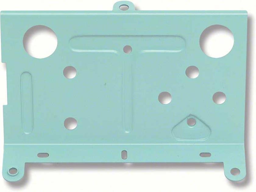 1968-69 Camaro, 1968-74 Nova, Console Gauge Mounting Plate, Rear Plate, Battery & Temperature