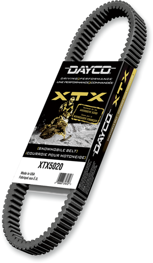 Dayco XTX5038 Drive Belt for Arctic Cat Z1 Turbo 2009-2010