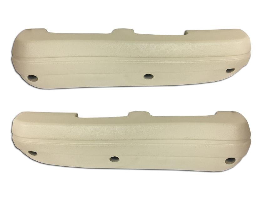 Auto Pro USA 1970 Ford Mustang Arm Rest, Left/Driver Side, White AR6970WHT-LH
