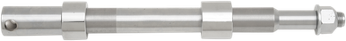 DRAG SPECIALTIES Axle - Front - Kit - Chrome W16-0346