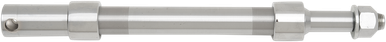 DRAG SPECIALTIES Axle - Front - Kit - Chrome - '08-'20 FLT W16-0342