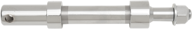 DRAG SPECIALTIES Axle - Front - Kit - Chrome W16-0347