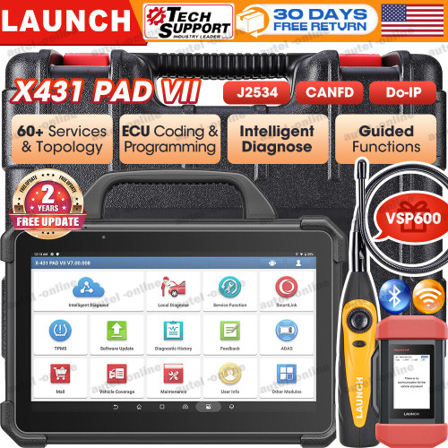 LAUNCH X431 PAD 7 PAD VII Intelligent Programming Diagnostic Scanner Tool ADAS