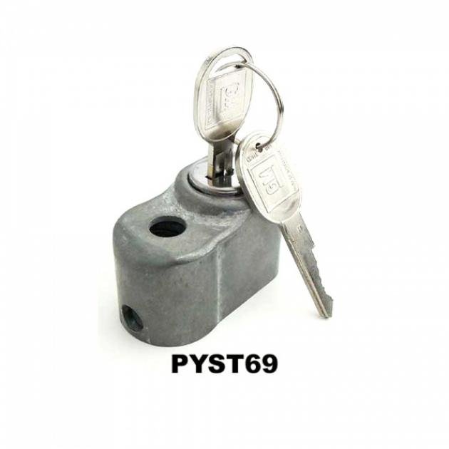 Max Performance Spare Tire Lock & Original Keys, Concours Correct| PYST69 Corvette 1969-1982