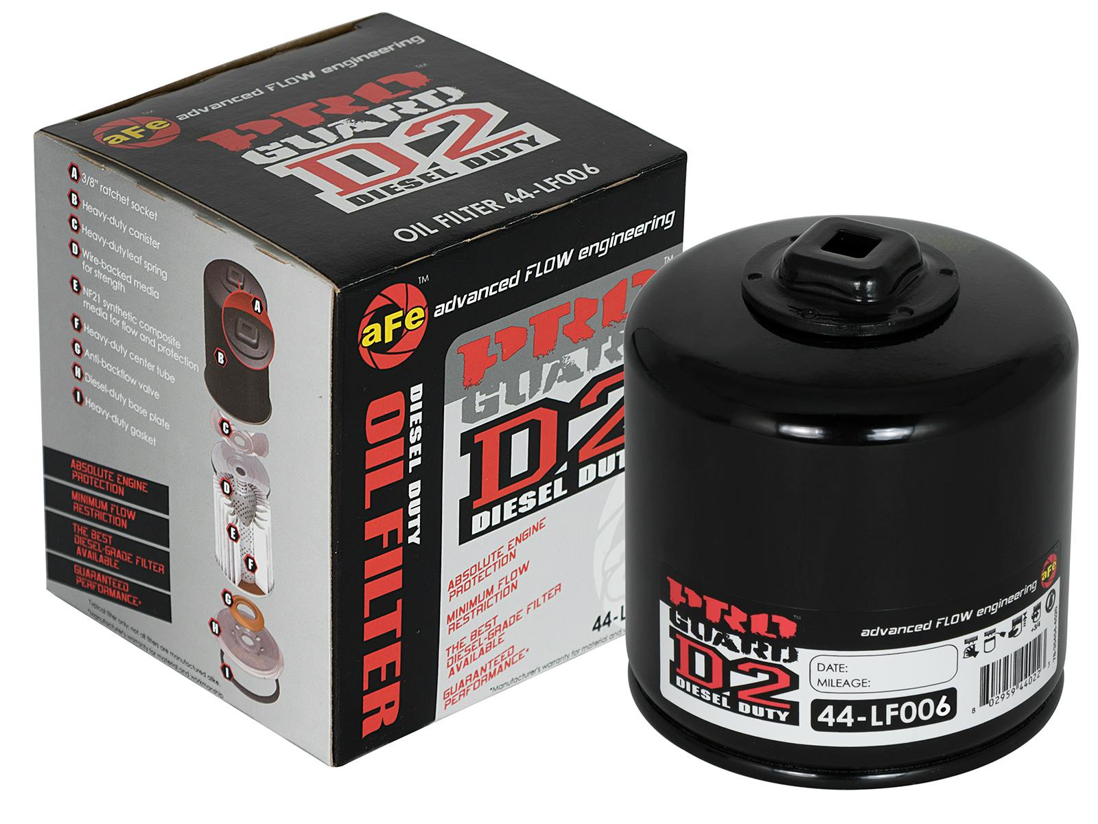 AFE 44-LF006 PROGUARD Oil Filter