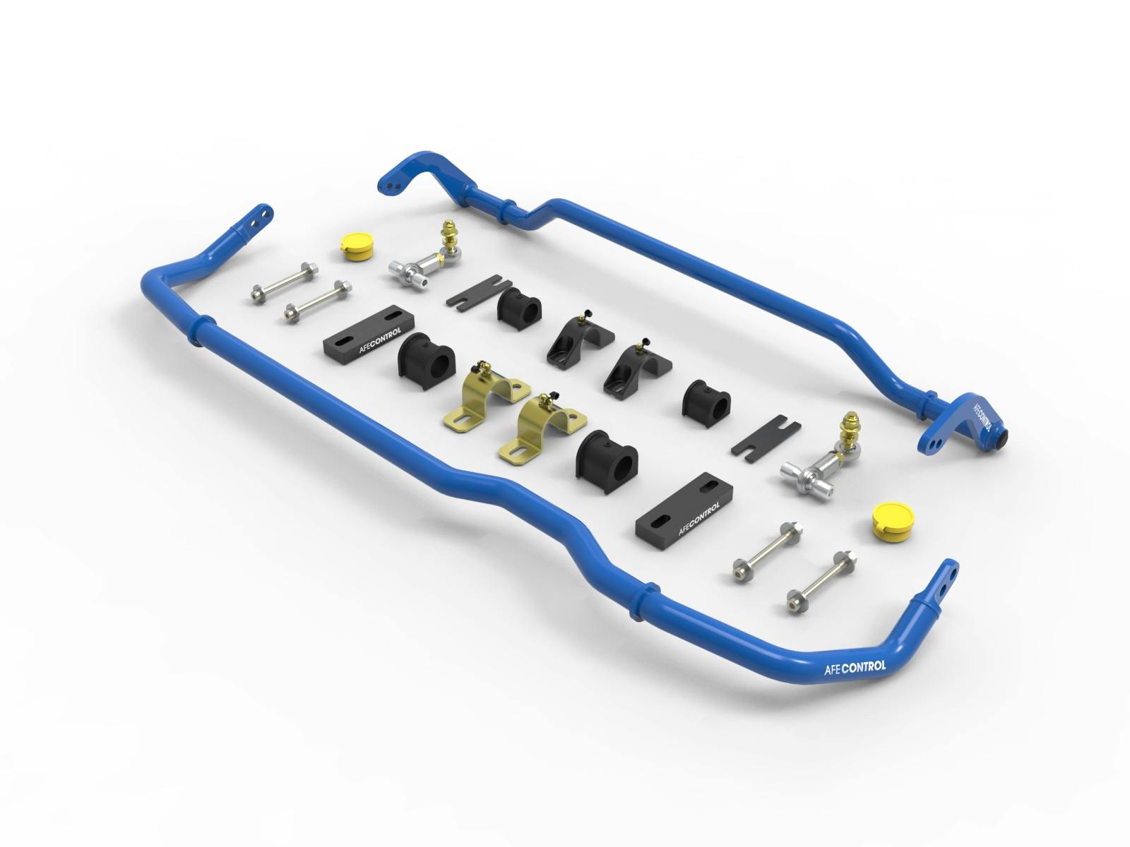 AFE 440-611001-L aFe CONTROL Front and Rear Sway Bar Set Blue
