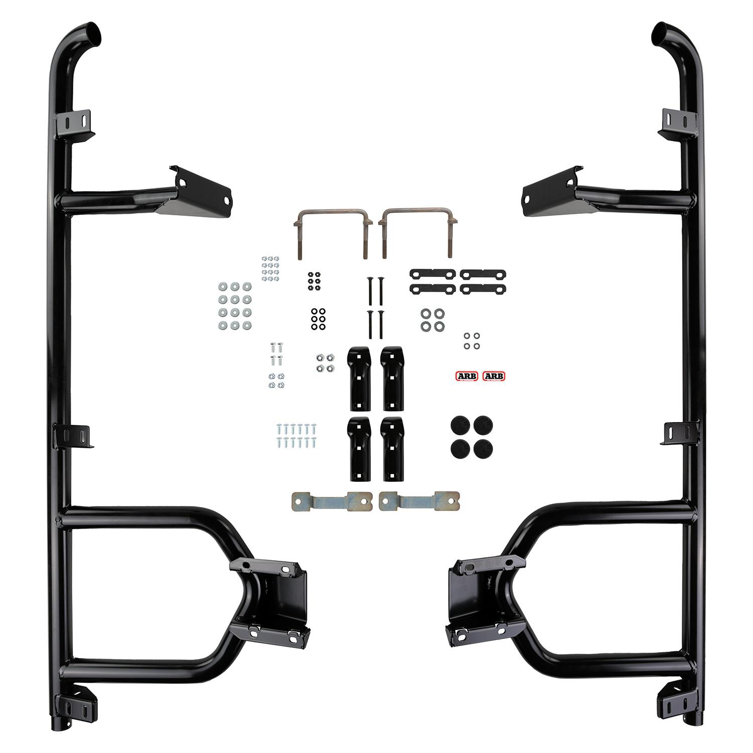 ARB, USA 4412470 Deluxe Side Rail And Step