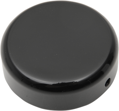 DRAG SPECIALTIES Steering Stem Bolt Cover - Black - '99-'17 FXD | '87-'09 XL C23-0227GB