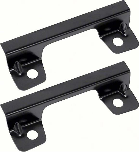 1968-72 Chevrolet Nova SS, Hood Louver Brackets, Pair