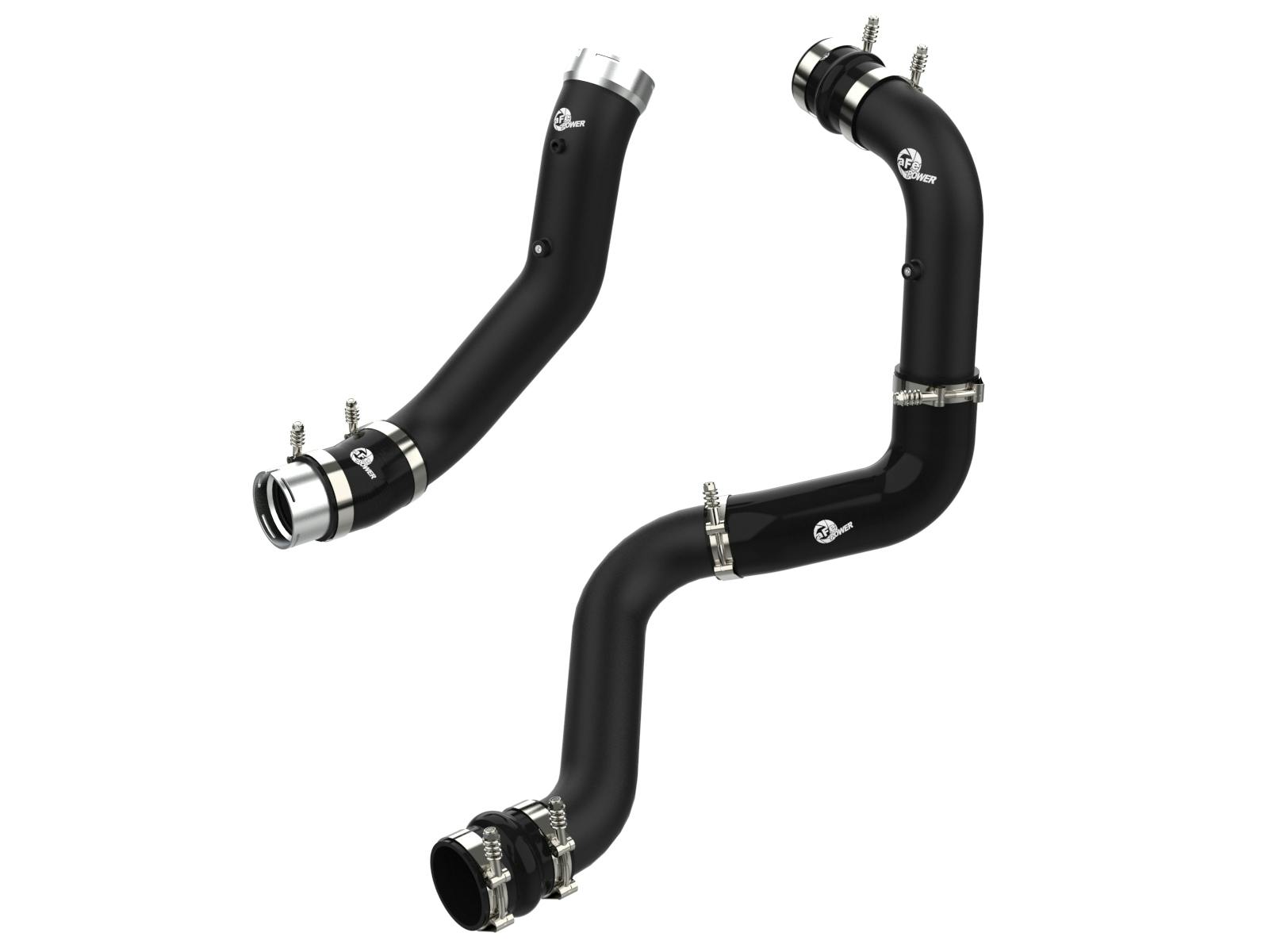 AFE 46-20444-B BladeRunner 3 IN Aluminum Hot and Cold Charge Pipe Kit Black