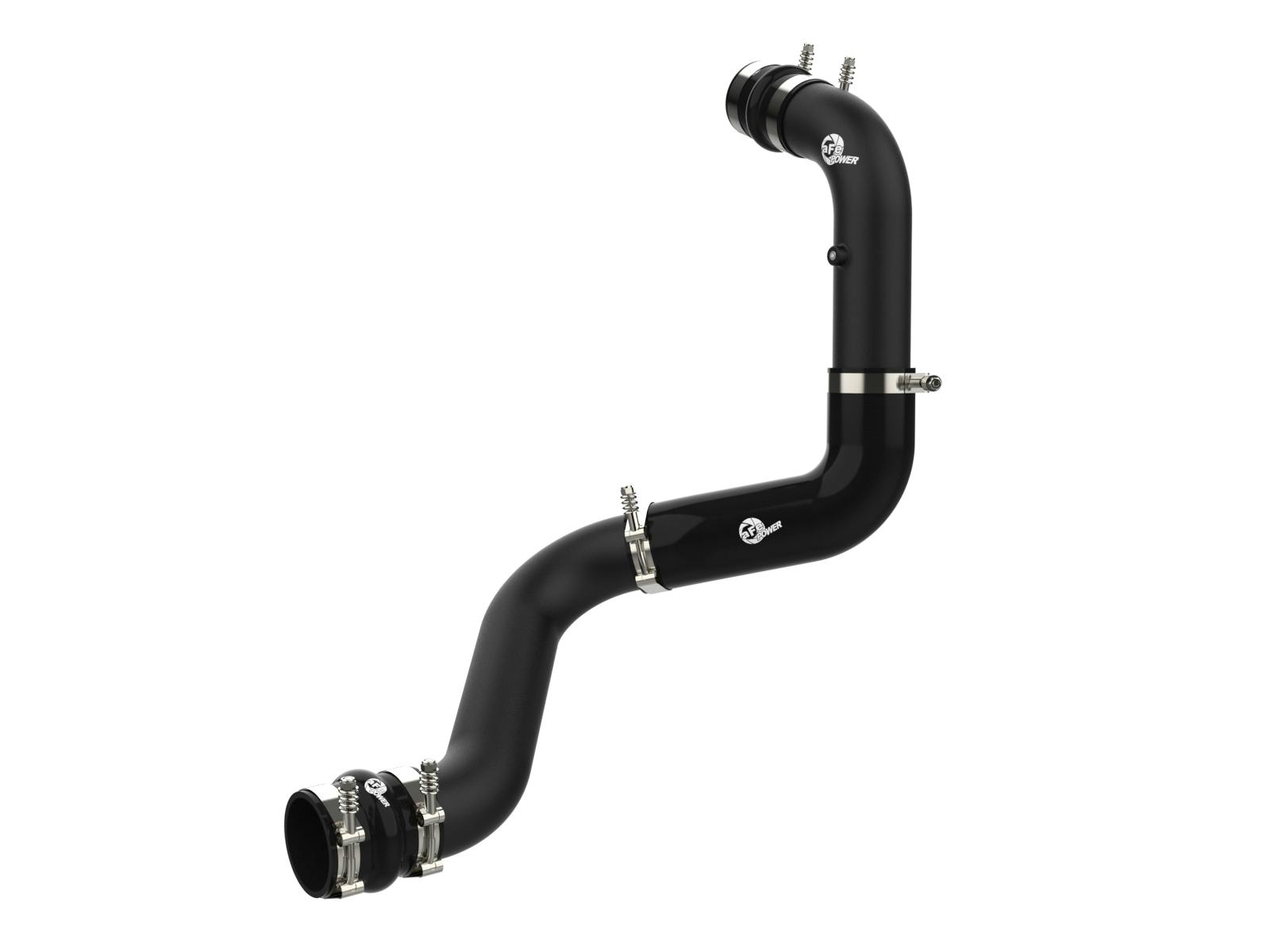 AFE 46-20448-B BladeRunner 3 IN Aluminum Hot Charge Pipe Black