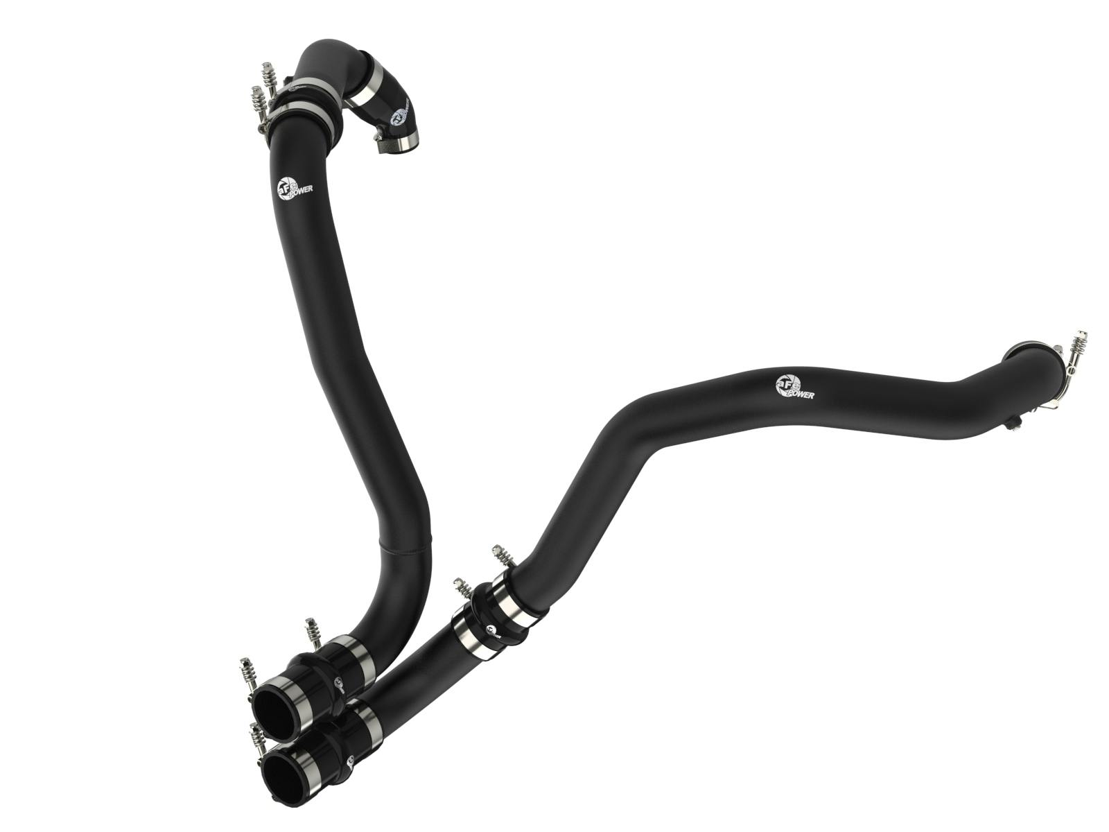AFE 46-20518-B BladeRunner 3 IN Aluminum Hot Charge Pipe Black