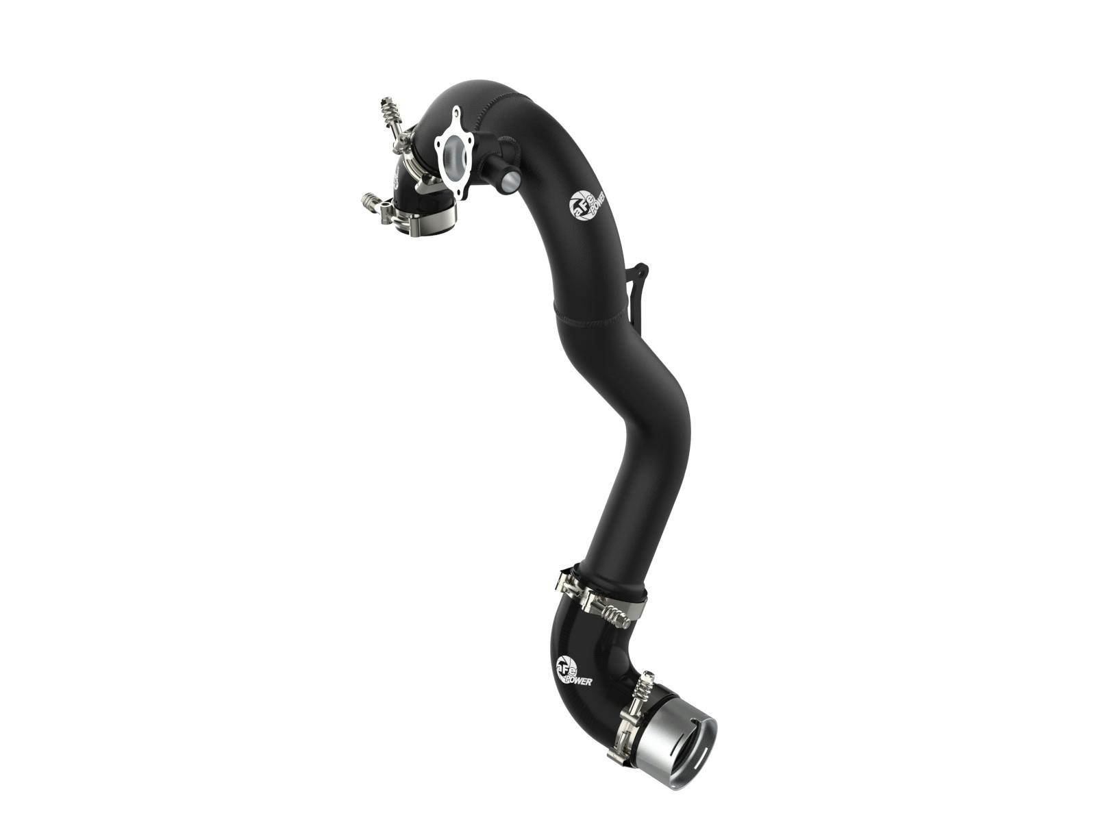 AFE 46-20578-B BladeRunner 3 IN Aluminum Hot Charge Pipe Black