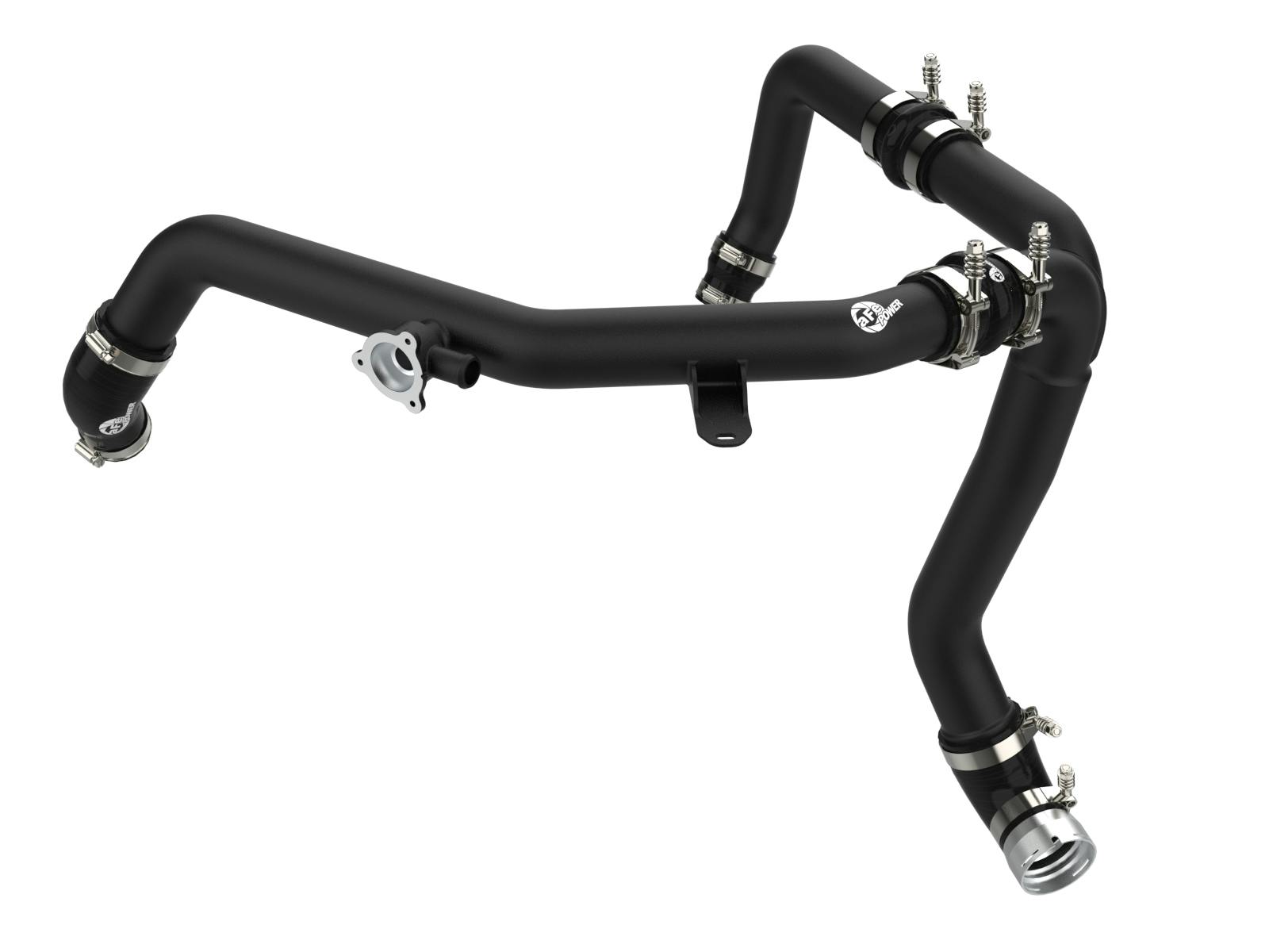 AFE 46-20588-B BladeRunner 2-1/4 IN & 2-1/2 IN Aluminum Hot Charge Pipe Black
