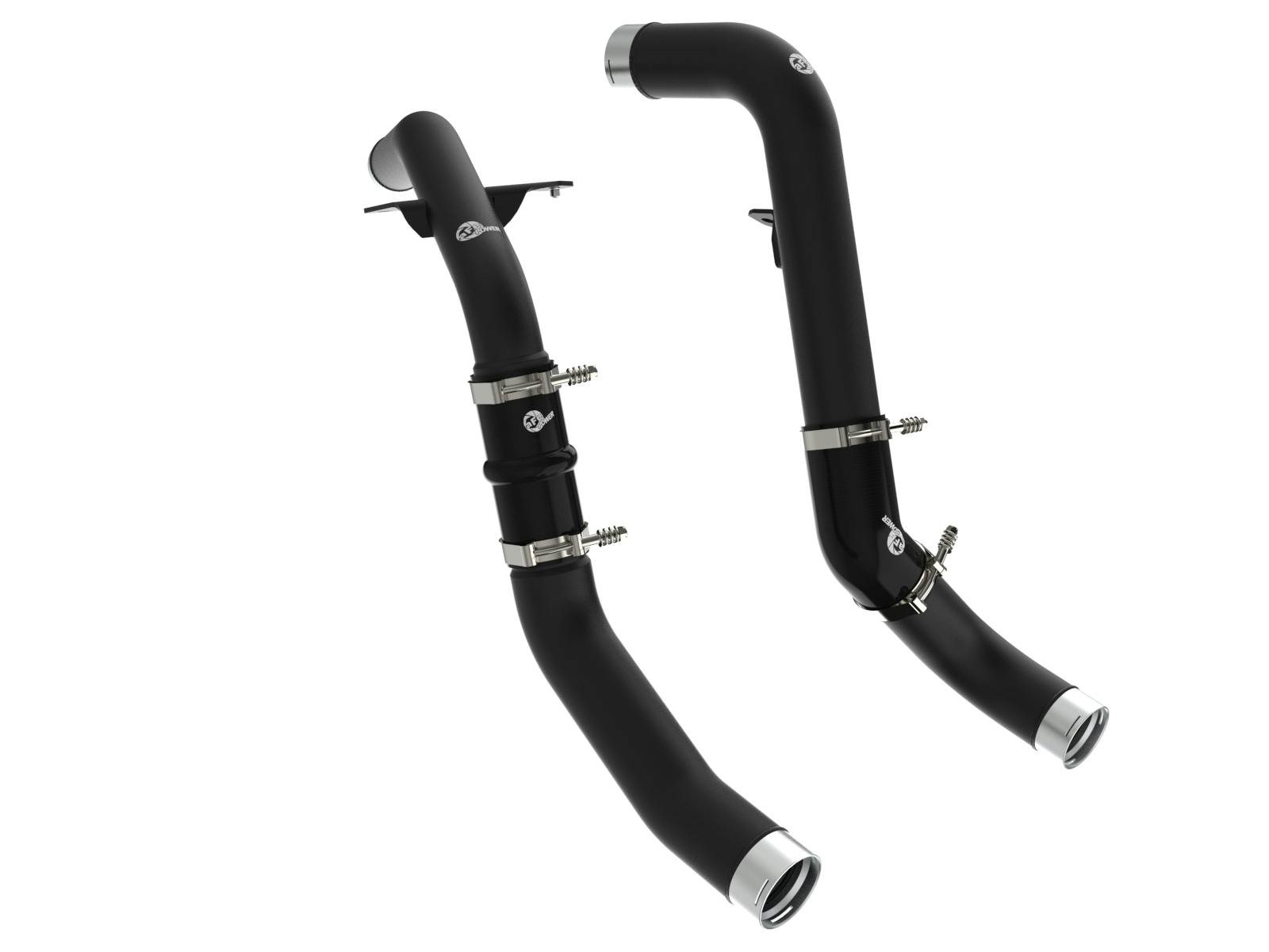 AFE 46-20594-B BladeRunner 2-1/2 IN & 3 IN Aluminum Hot and Cold Charge Pipe Kit Black