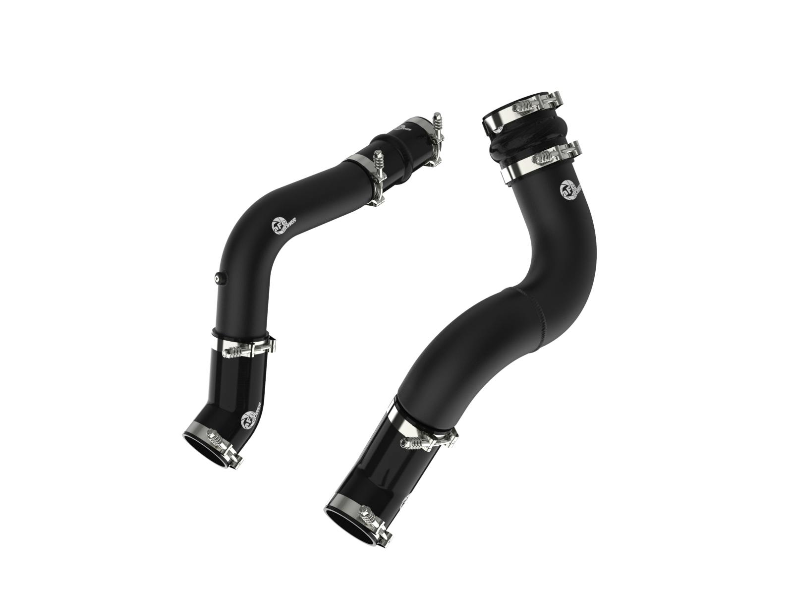 AFE 46-20614-B BladeRunner Aluminum Hot and Cold Charge Pipe Kit Black