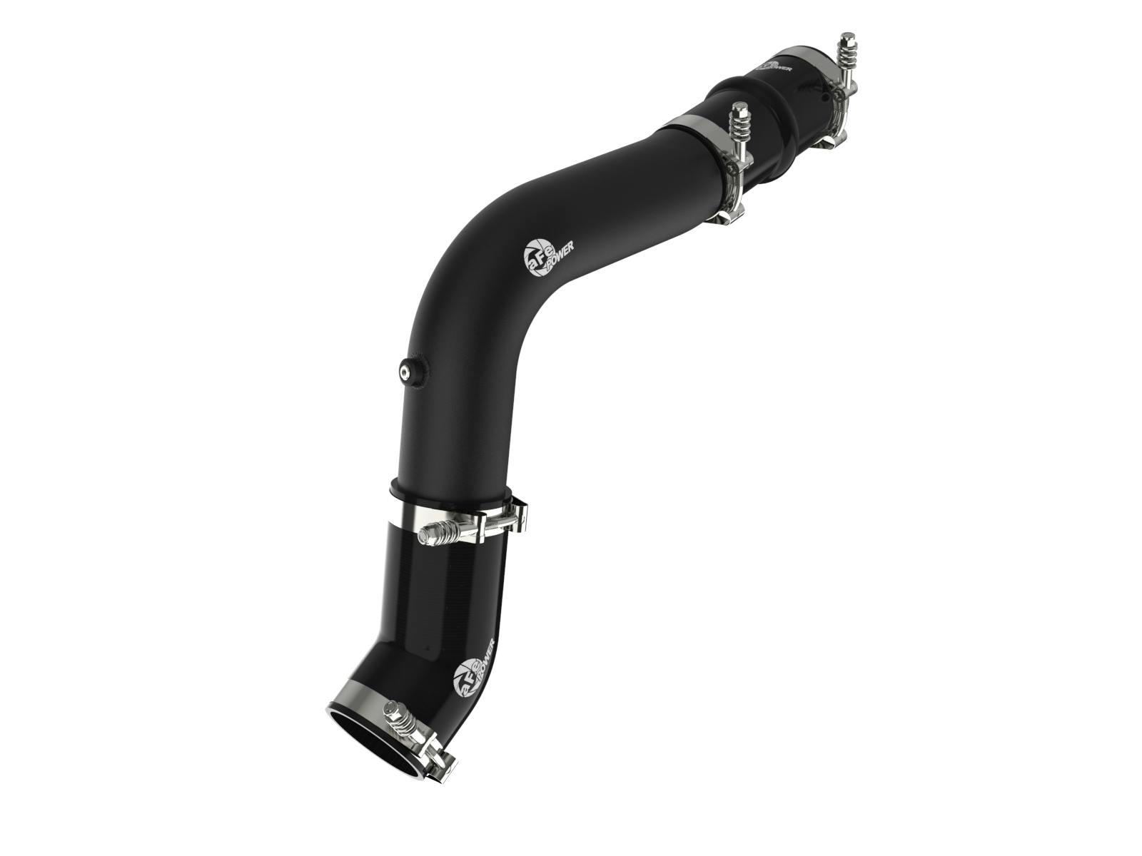 AFE 46-20618-B BladeRunner 3 IN Aluminum Hot Charge Pipe Black