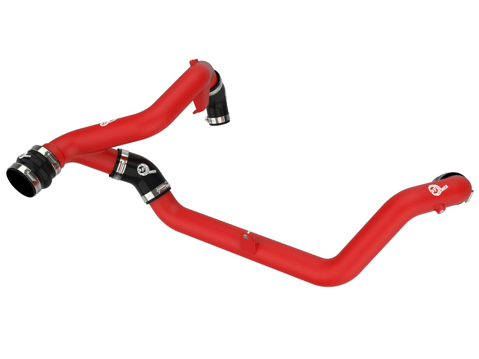 AFE 46-20678-R BladeRunner 2-1/4 IN Aluminum Hot Charge Pipe Red