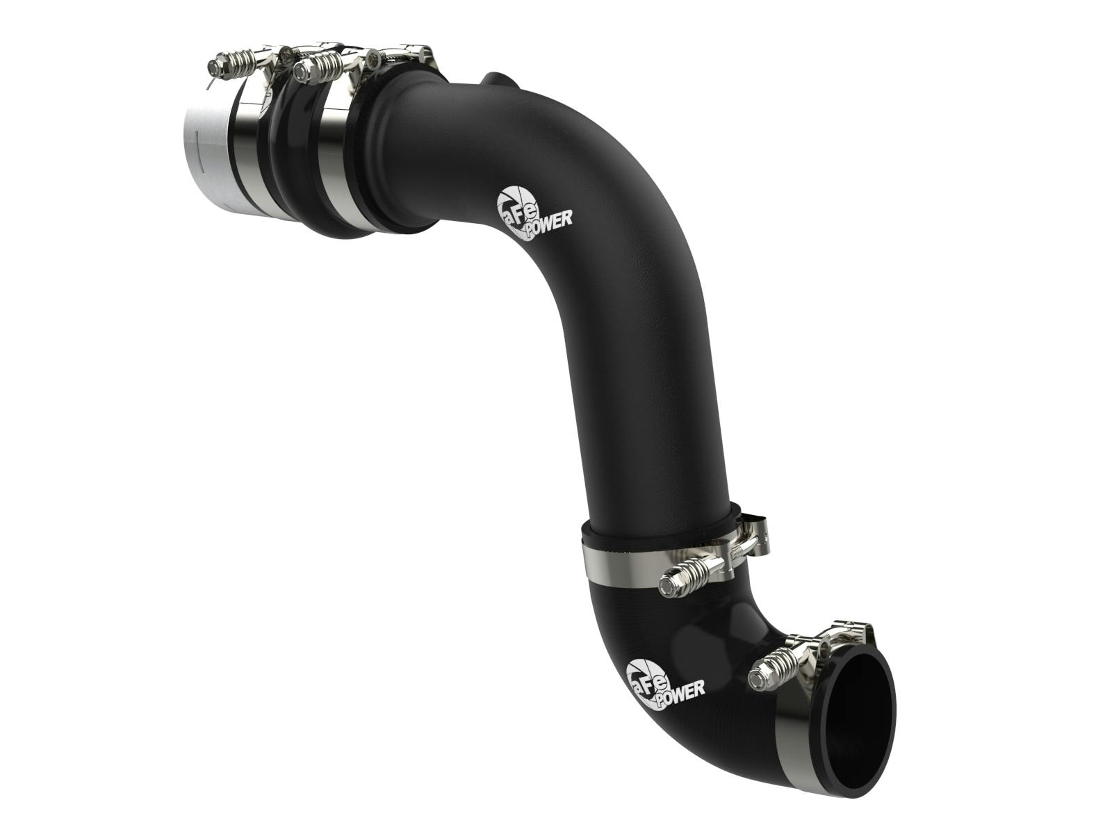 AFE 46-20689-B BladeRunner 3 IN Aluminum Cold Charge Pipe Black