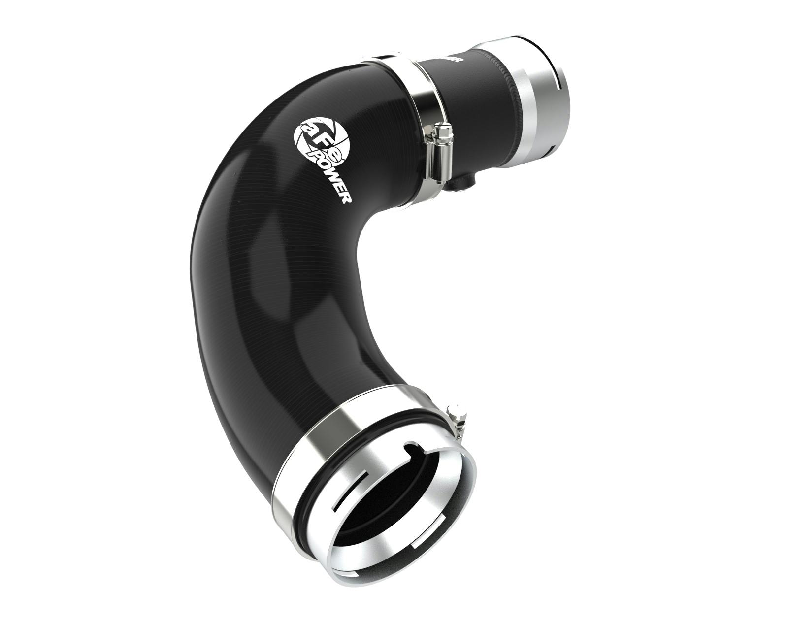 AFE 46-20698-B BladeRunner 2-1/2 IN Aluminum Hot Charge Pipe Black