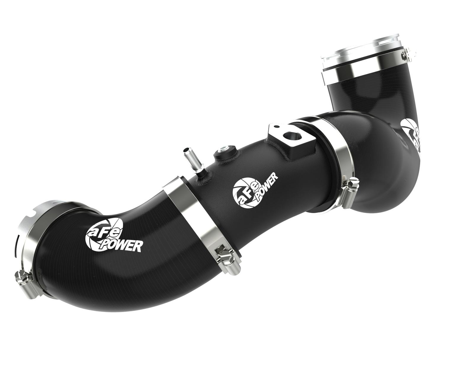 AFE 46-20699-B BladeRunner 2-3/4 IN Aluminum Cold Charge Pipe Black