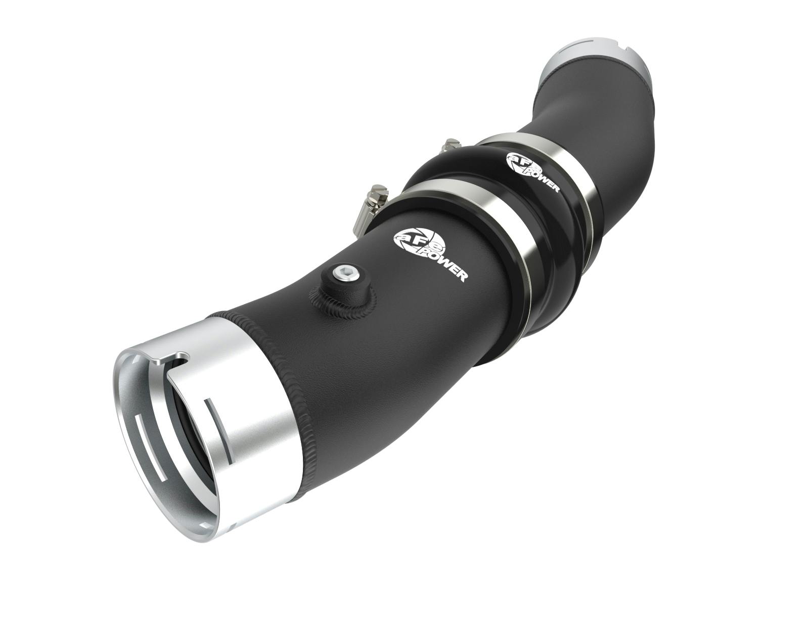 AFE 46-20729-B BladeRunner 3 IN Aluminum Cold Charge Pipe Black