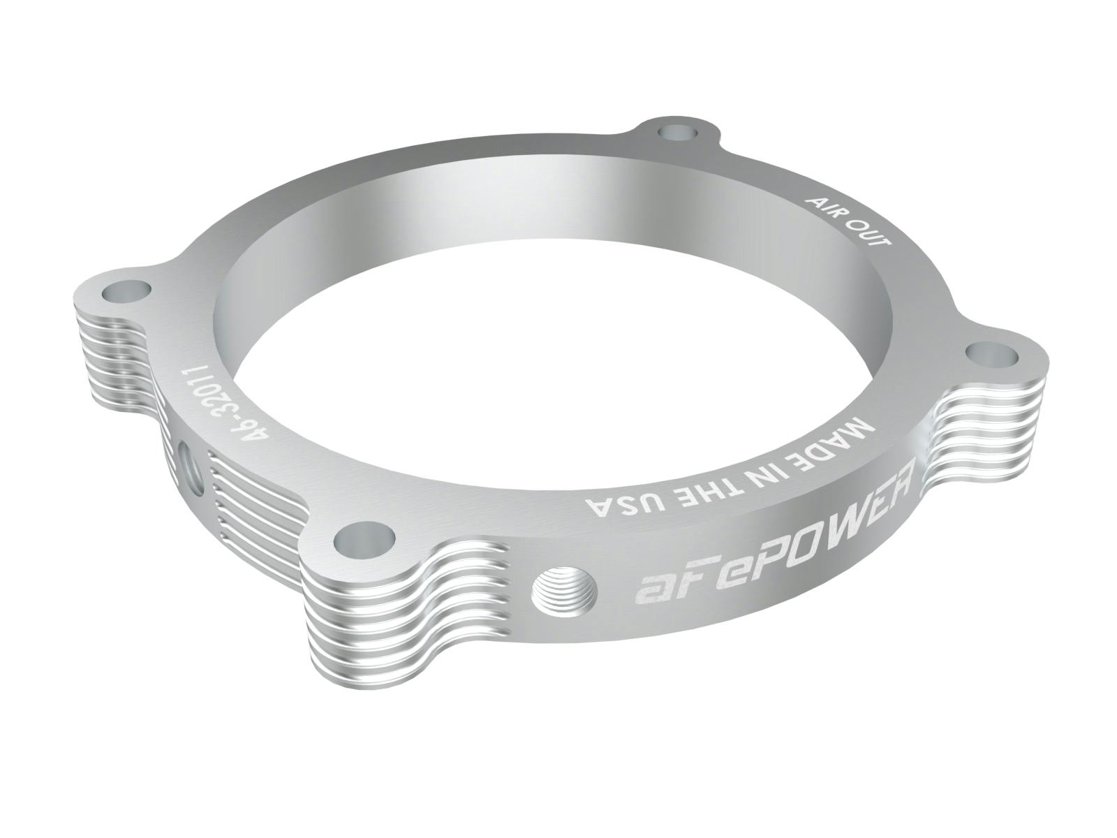 AFE 46-32011 Silver Bullet Throttle Body Spacer Kit