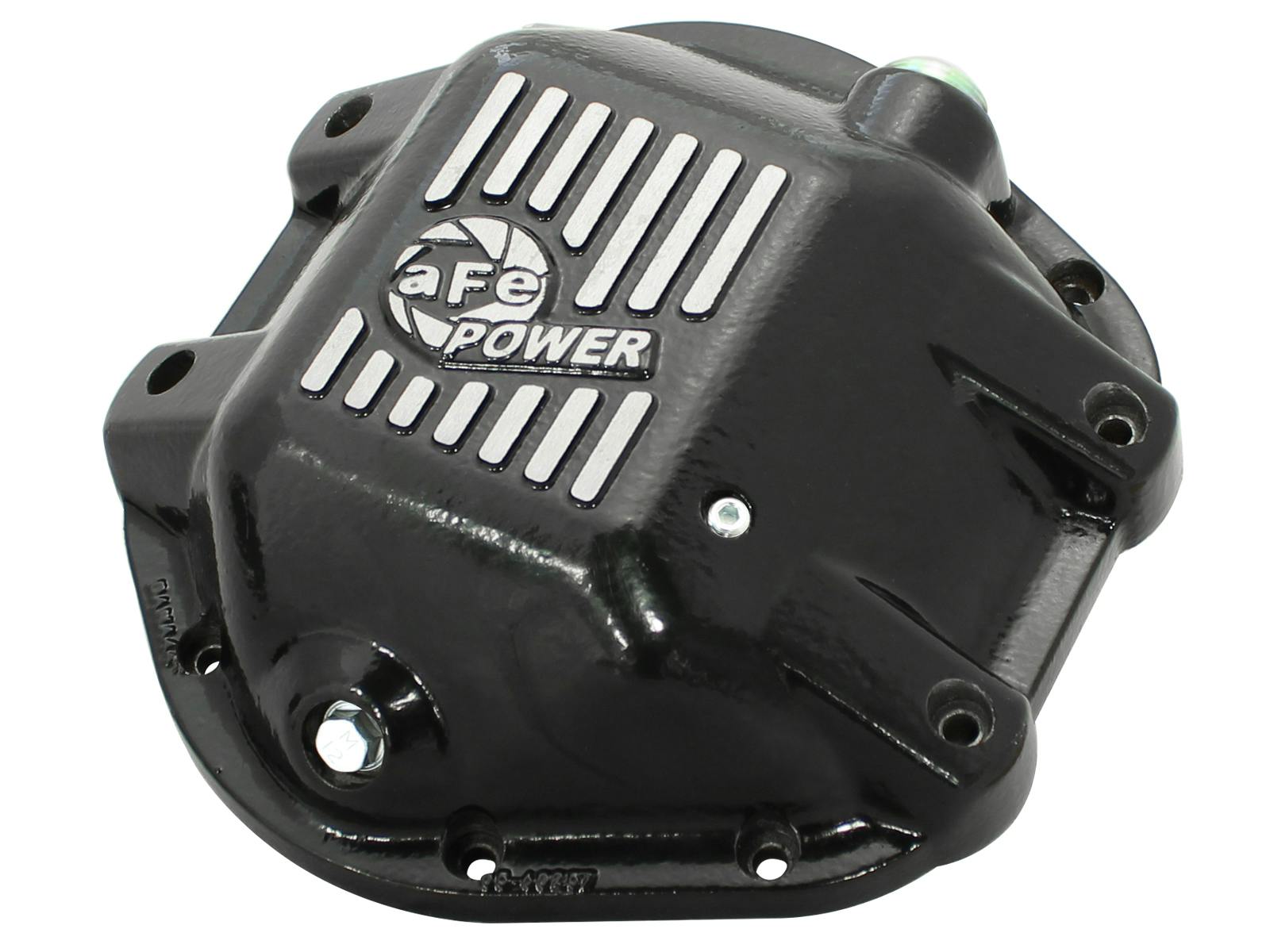 AFE 46-70162 Pro Series Rear Differential Cover Black w/ Machined Fins