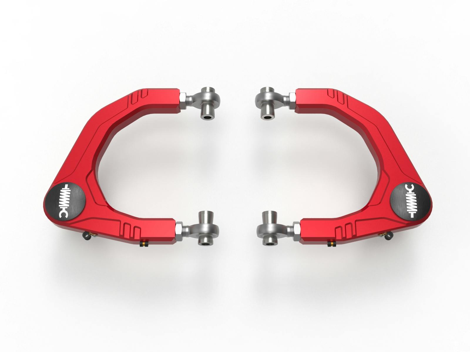 AFE 460-72T005-R aFe CONTROL Billet Uniball Upper Control Arm Kit Red