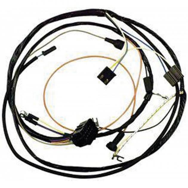 El Camino Engine Harness, 396 c.i. V8, with Factory Gauges,1965