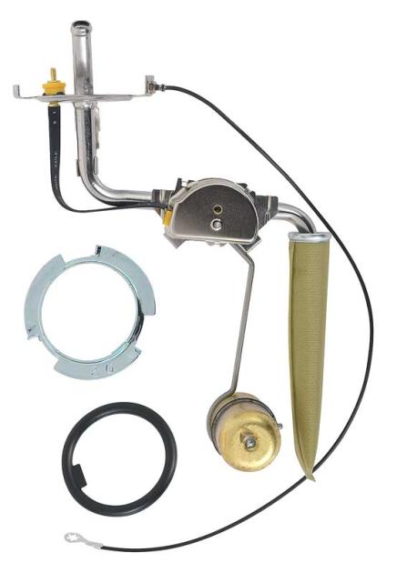 1966-67 Chevy II, Nova, Fuel Tank Sending Unit, with 4 Bbl Carb, 3/8" Line