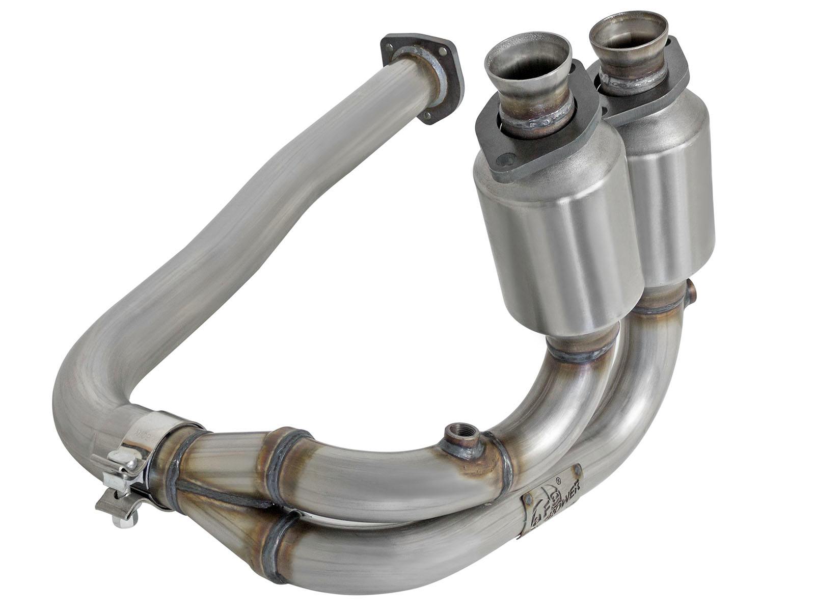 AFE 47-48001 aFe POWER Direct Fit 409 Stainless Steel Front Catalytic Converter