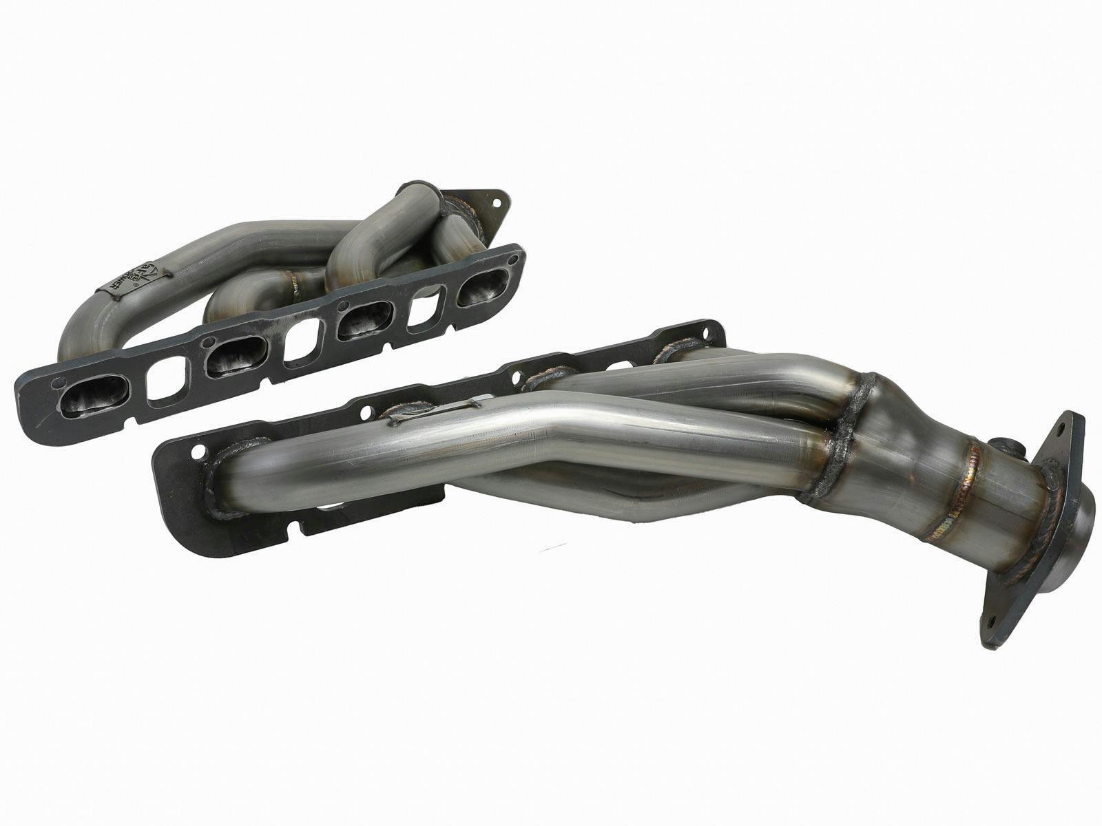 AFE 48-32031 Twisted Steel 1-3/4 IN 304 Stainless Headers w/ Raw Finish