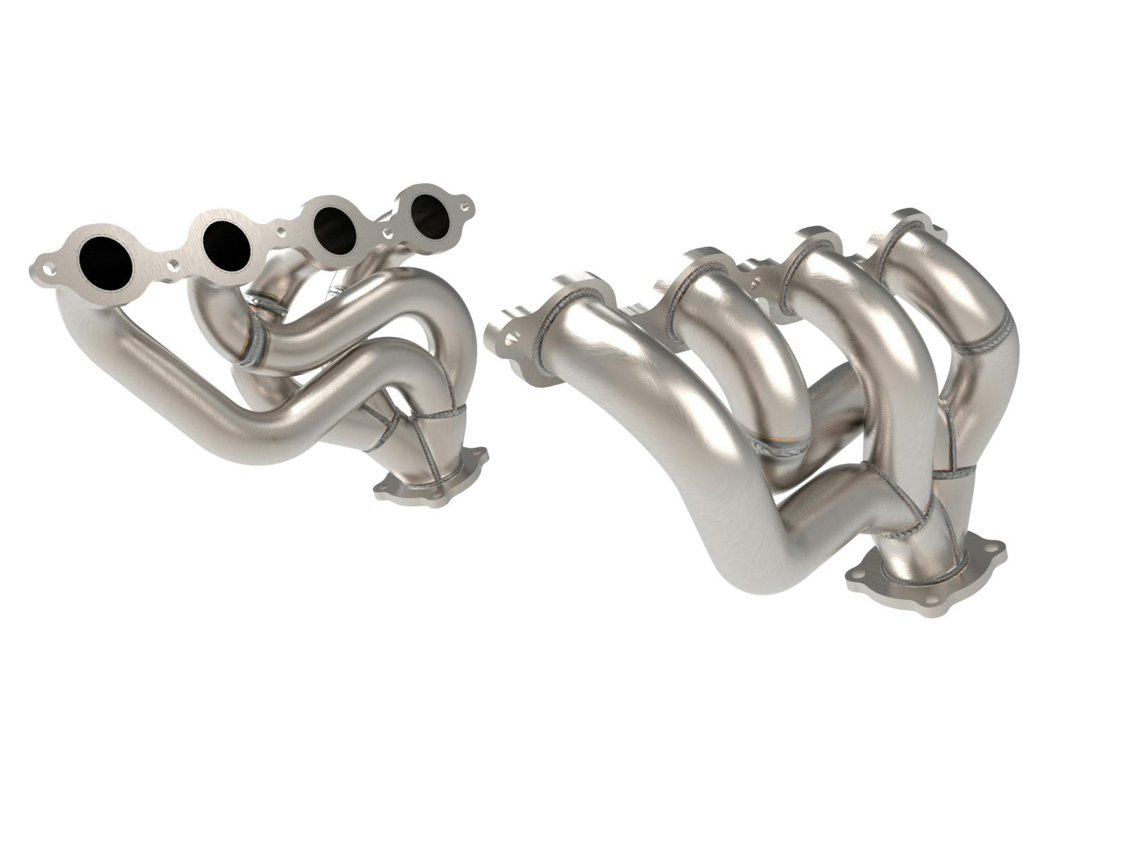AFE 48-34144 Twisted Steel 1-3/4 IN 304 Stainless Steel Short Tube Header