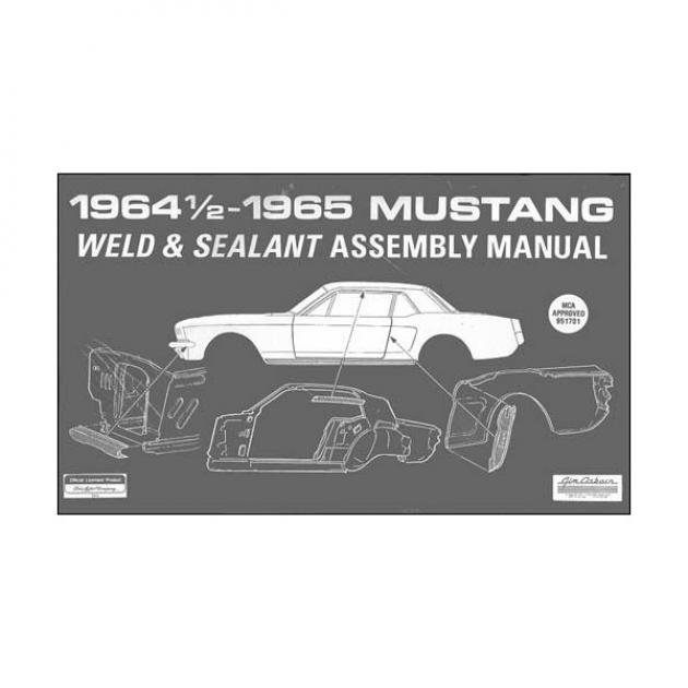 Ford Mustang Weld and Sealant Assembly Manual - 199 Pages