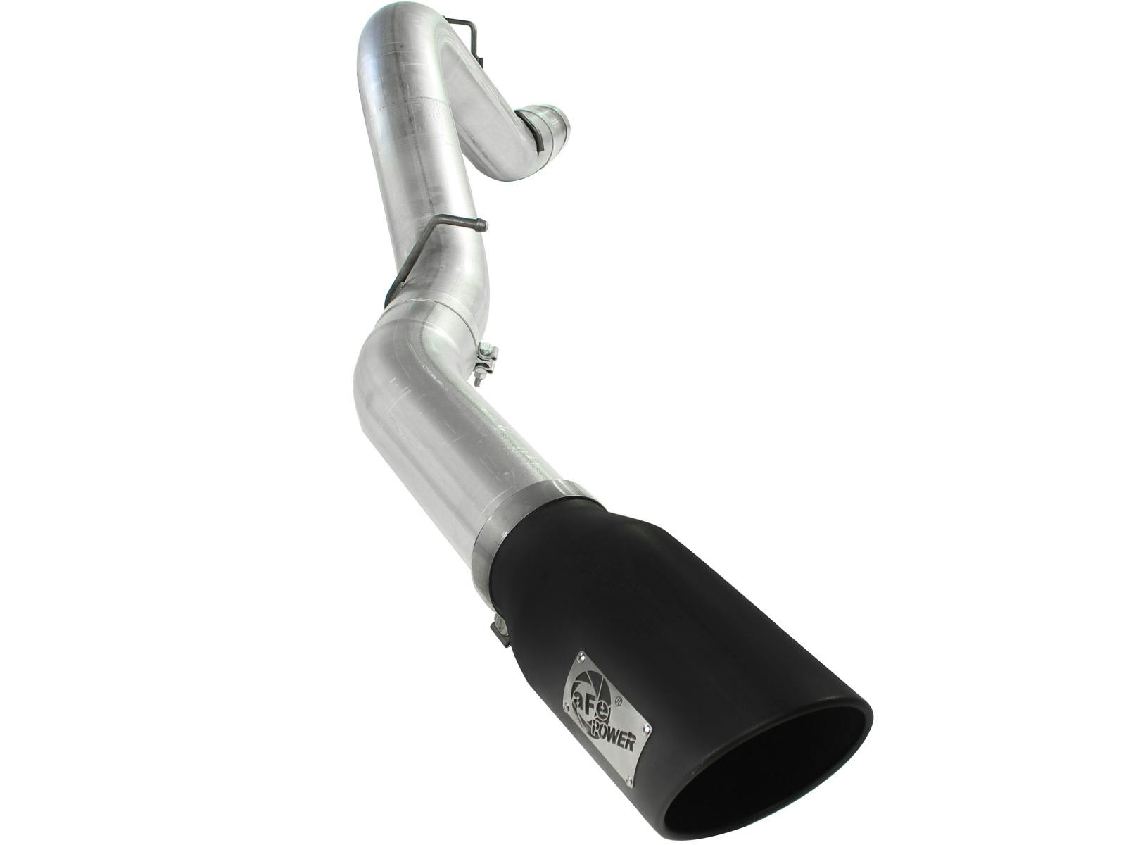 AFE 49-04041-B ATLAS 5 IN Aluminized Steel DPF-Back Exhaust System w/Black Tip